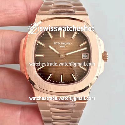 Patek Philippe Nautilus 5711/1R-001 PF Factory Rose Gold Chocolate Dial Patek Philippe Nautilus 5711/1R-001 PF Factory Rose Gold Chocolate Dial
