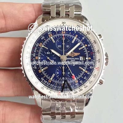 Breitling Navitimer Montbrillant Datora A21330 JF Factory Blue Dial Breitling Navitimer Montbrillant Datora A21330 JF Factory Blue Dial
