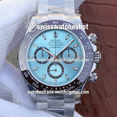 Rolex Daytona Cosmograph 116506 Noob Factory Ice Blue Dial Rolex Daytona Cosmograph 116506 Noob Factory Ice Blue Dial
