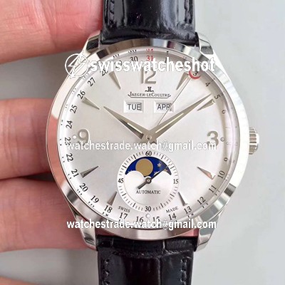 Jaeger-LeCoultre Master Calendar 1558420 OM Factory Silver Dial 39mm Jaeger-LeCoultre Master Calendar 1558420 OM Factory Silver Dial 39mm