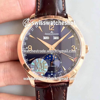Jaeger-LeCoultre Master Calendar 1552520 KM Factory Blue Dial Jaeger-LeCoultre Master Calendar 1552520 KM Factory Blue Dial