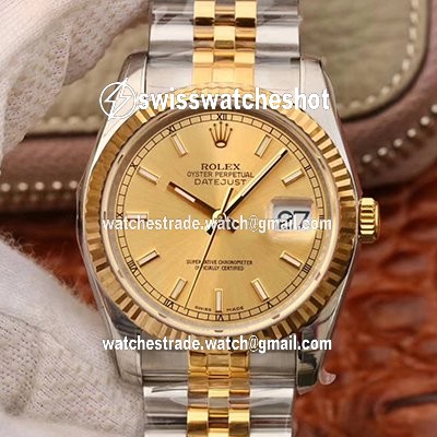 Rolex Datejust 36MM 116233 AR Factory V2 Champagne Dial Rolex Datejust 36MM 116233 AR Factory V2 Champagne Dial