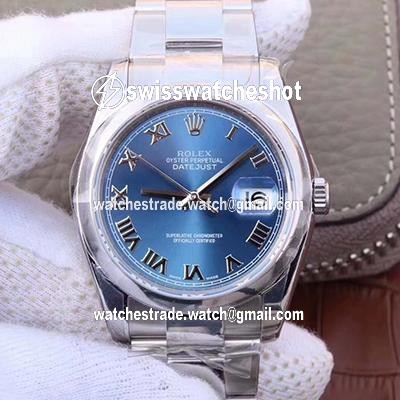 Rolex Datejust II 116334 36MM AR Factory Blue Dial Rolex Datejust II 116334 36MM AR Factory Blue Dial