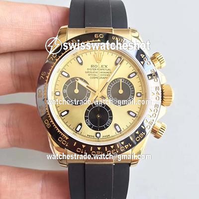 Rolex Daytona Cosmograph 116518LN AR Factory Champagne Dial Rolex Daytona Cosmograph 116518LN AR Factory Champagne Dial