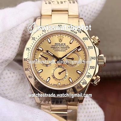 Rolex Daytona Cosmograph 116503 JH Factory Gold Dial Rolex Daytona Cosmograph 116503 JH Factory Gold Dial
