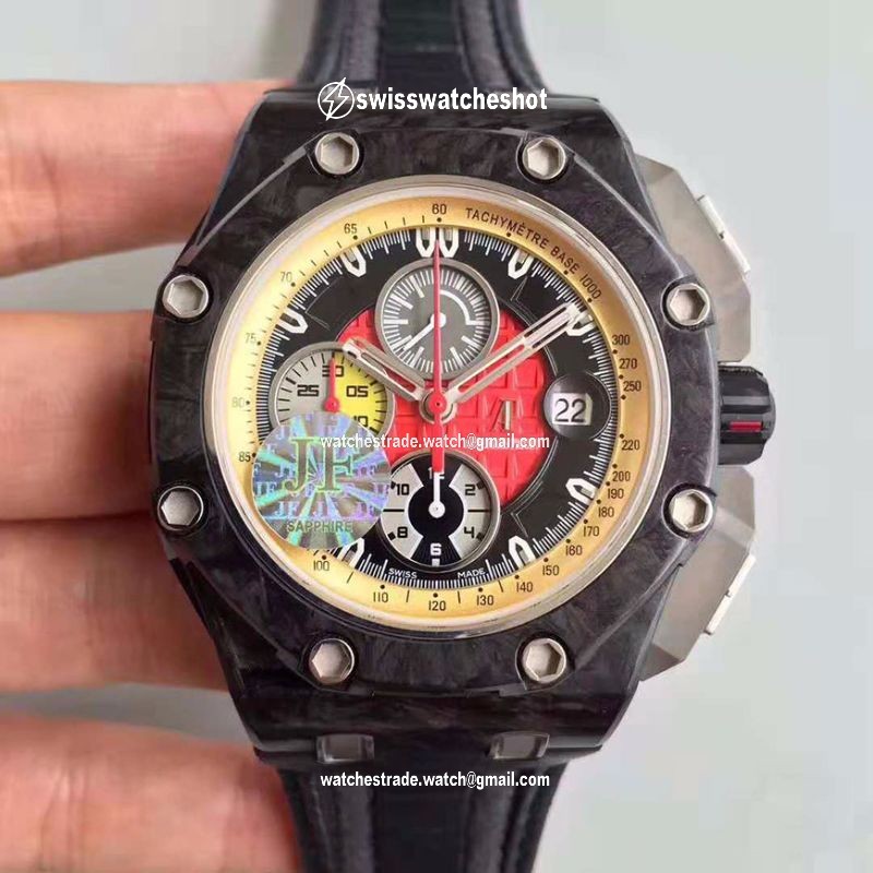 Audemars Piguet Royal Oak Offshore Grand Prix 26290IO.OO.A001VE.01 JF Factory V3 Red Dial Audemars Piguet Royal Oak Offshore Grand Prix 26290IO.OO.A001VE.01 JF Factory V3 Red Dial
