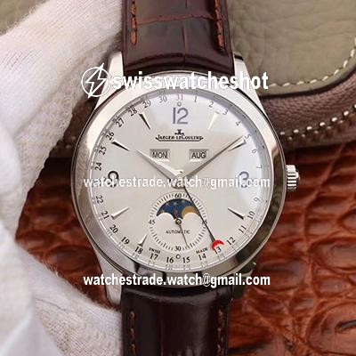 Jaeger-LeCoultre Master Calendar 1558420 OM Factory Silver Dial Jaeger-LeCoultre Master Calendar 1558420 OM Factory Silver Dial