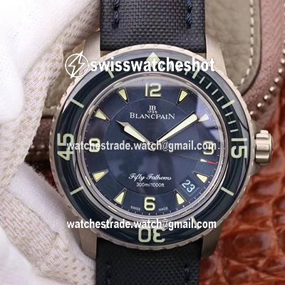 Blancpain Fifty Fathoms 5015-12B40-O52 ZF Factory Blue Dial Blancpain Fifty Fathoms 5015-12B40-O52 ZF Factory Blue Dial