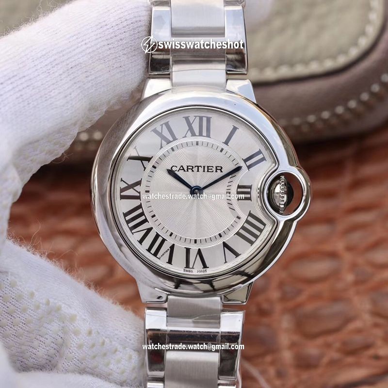 Ballon Bleu De Cartier V6 Factory Silver Dial Ballon Bleu De Cartier V6 Factory Silver Dial