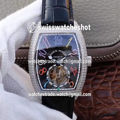 Franck Muller Crazy Color Dreams Tourbillon 8880 Black Dial Franck Muller Crazy Color Dreams Tourbillon 8880 Black Dial