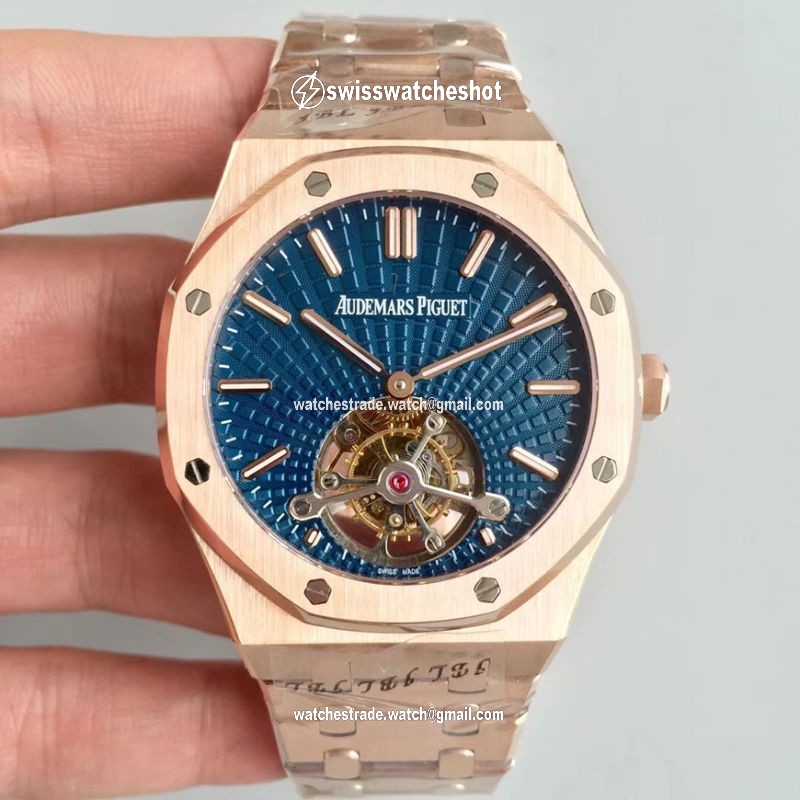 Audemars Piguet Royal Oak Tourbillon Extra Thin 26522 R8 Factory Blue Dial Audemars Piguet Royal Oak Tourbillon Extra Thin 26522 R8 Factory Blue Dial