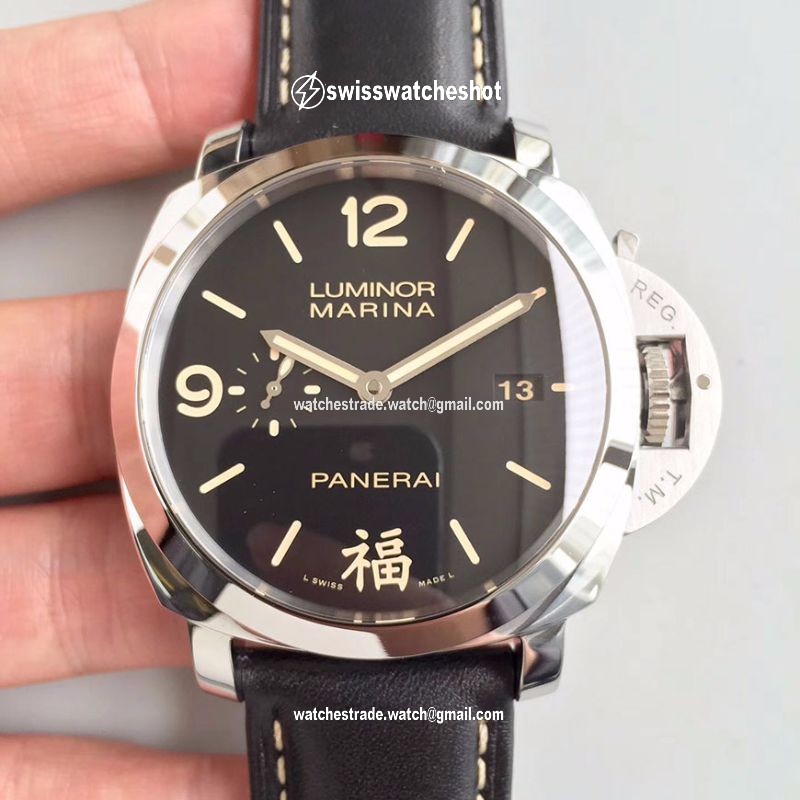 Panerai Luminor Marina 1950 3 Days PAM498 FU VS Factory V2 Black Dial Panerai Luminor Marina 1950 3 Days PAM498 FU VS Factory V2 Black Dial