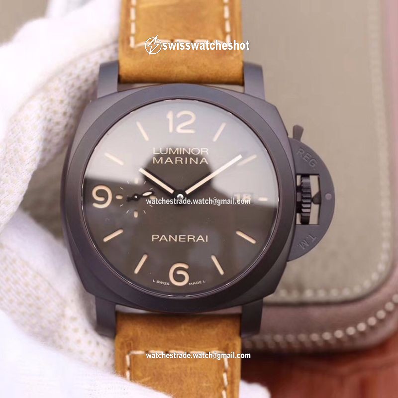 Panerai Luminor Marina 1950 3 Days PAM386 VS Factory Black Dial Panerai Luminor Marina 1950 3 Days PAM386 VS Factory Black Dial
