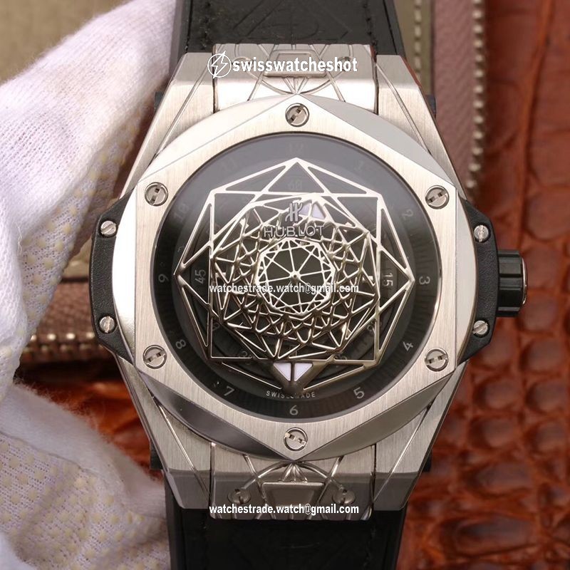 Hublot Big Bang Sang Bleu Titanium 415.NX.1112.VR.MXM16 TMF Factory Black Dial Hublot Big Bang Sang Bleu Titanium 415.NX.1112.VR.MXM16 TMF Factory Black Dial