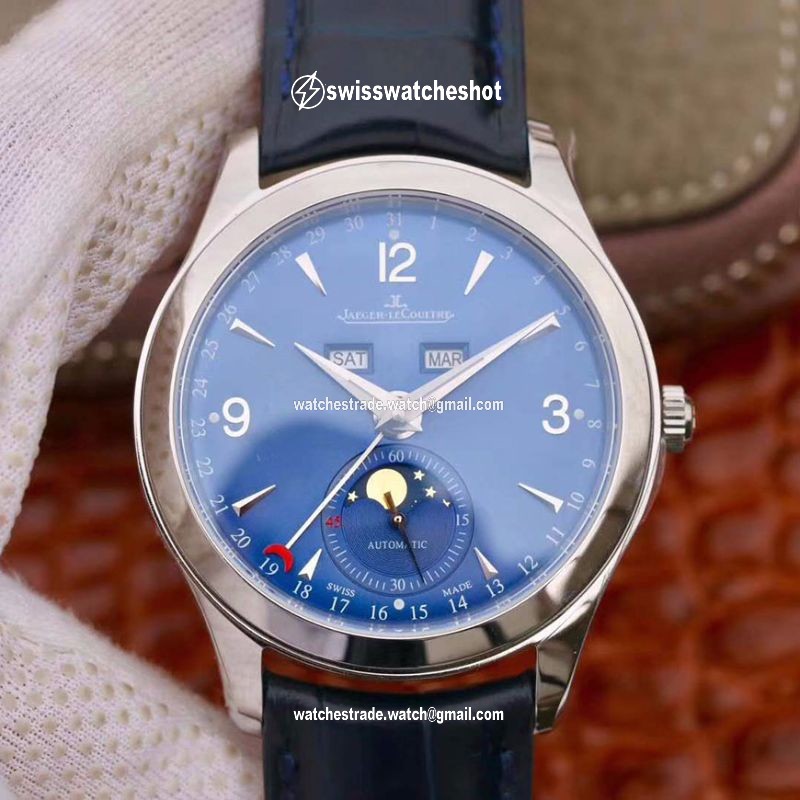 Jaeger-LeCoultre Master Calendar 1558420 Blue Dial OM Factory Jaeger-LeCoultre Master Calendar 1558420 Blue Dial OM Factory