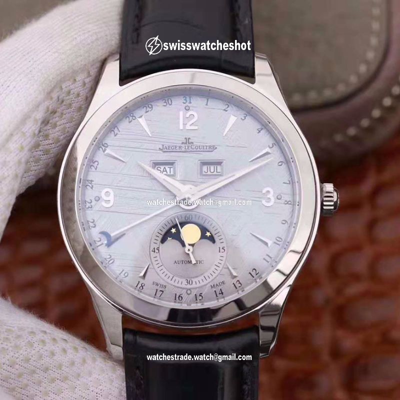 Jaeger-LeCoultre Master Calendar 1558420 39mm OM Factory Silver Dial Jaeger-LeCoultre Master Calendar 1558420 39mm OM Factory Silver Dial