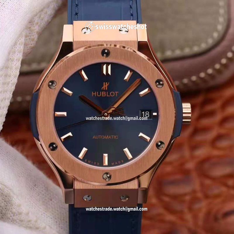 Hublot Classic Fusion 42MM 511.OX.7180.LR JJ Factory Blue Dial Hublot Classic Fusion 42MM 511.OX.7180.LR JJ Factory Blue Dial