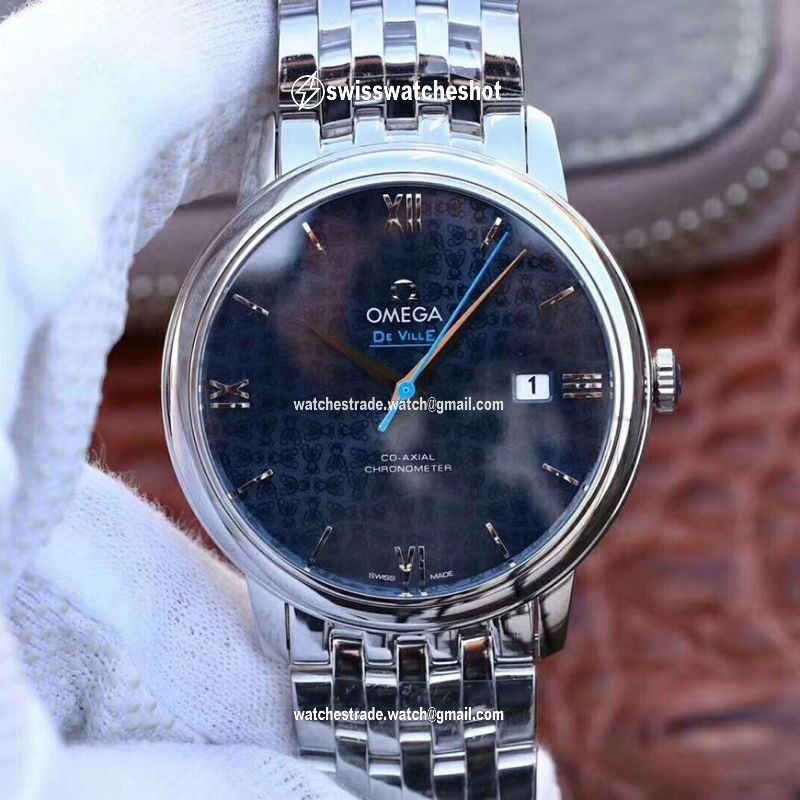 Omega De Ville Prestige 424.10.40.20.03.003 Blue Dial Omega De Ville Prestige 424.10.40.20.03.003 Blue Dial