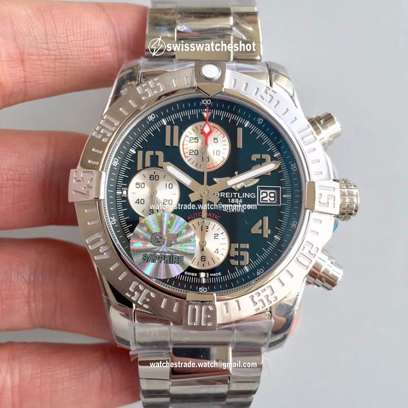 Breitling Avenger II A1338111/C870/158S/A20S.1 43MM GF Factory Blue Dial Breitling Avenger II A1338111/C870/158S/A20S.1 43MM GF Factory Blue Dial