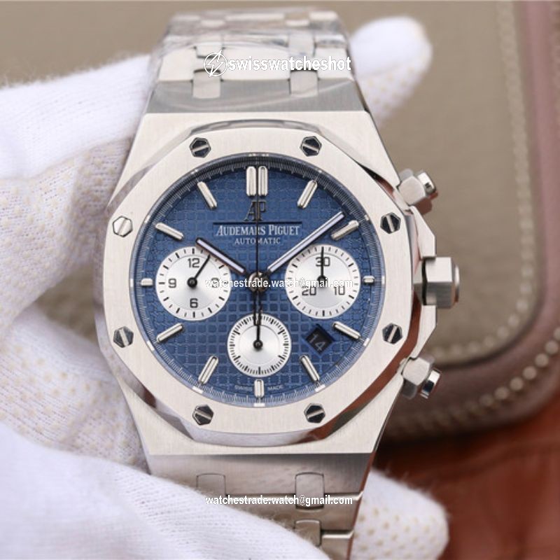 Audemars Piguet Royal Oak Chronograph 26331ST.OO.1220ST.01 OM Factory Blue Dial Audemars Piguet Royal Oak Chronograph 26331ST.OO.1220ST.01 OM Factory Blue Dial