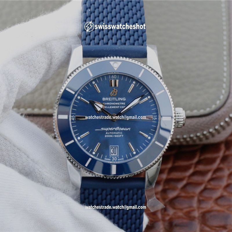 Breitling Superocean Heritage II AB2010161C1S1 GF Factory Blue Dial Breitling Superocean Heritage II AB2010161C1S1 GF Factory Blue Dial
