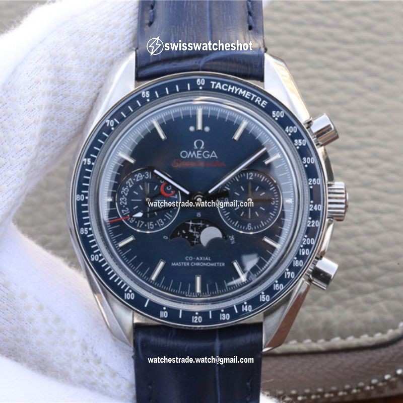 Omega Speedmaster 44.25MM 304.33.44.52.03.001 BF Factory Blue Dial Omega Speedmaster 44.25MM 304.33.44.52.03.001 BF Factory Blue Dial