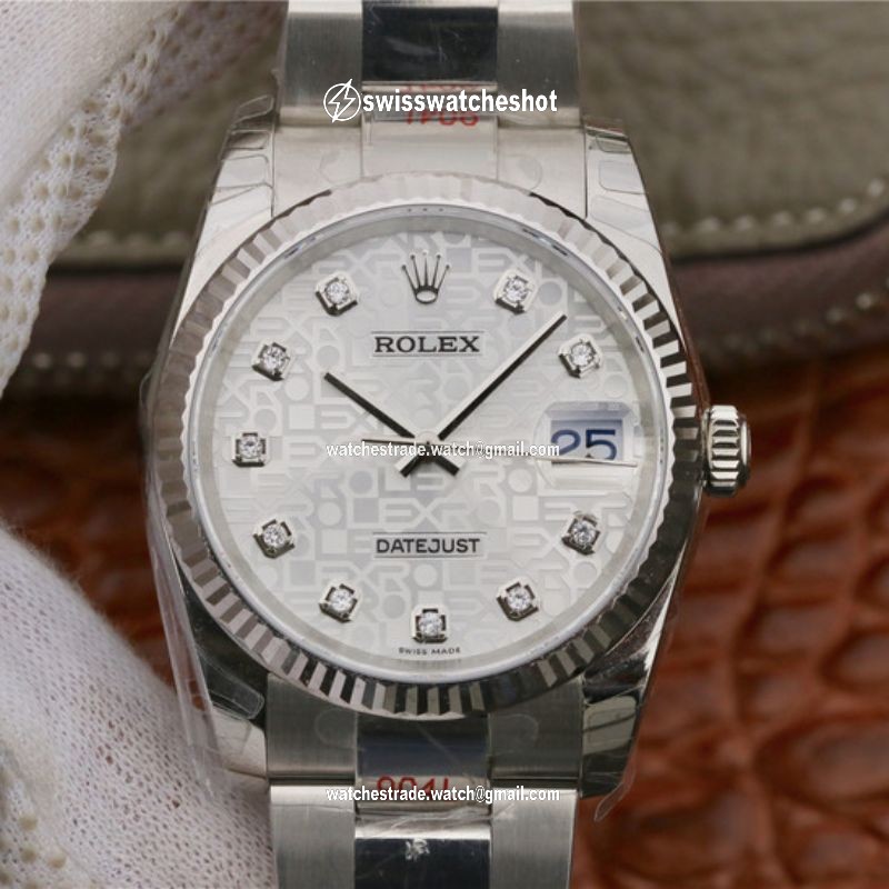 Rolex Datejust 116234 36MM AR Factory Diamond-printed Dial Rolex Datejust 116234 36MM AR Factory Diamond-printed Dial
