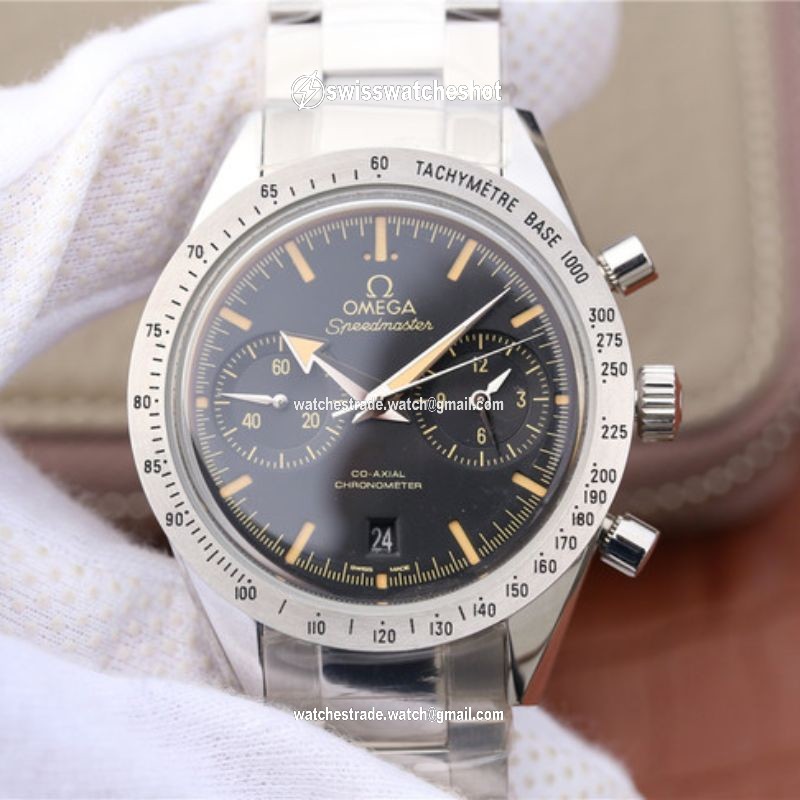 Omega Speedmaster 57 Co-Axial Chronograph 331.10.42.51.01.002 OM Factory Black Dial Omega Speedmaster 57 Co-Axial Chronograph 331.10.42.51.01.002 OM Factory Black Dial