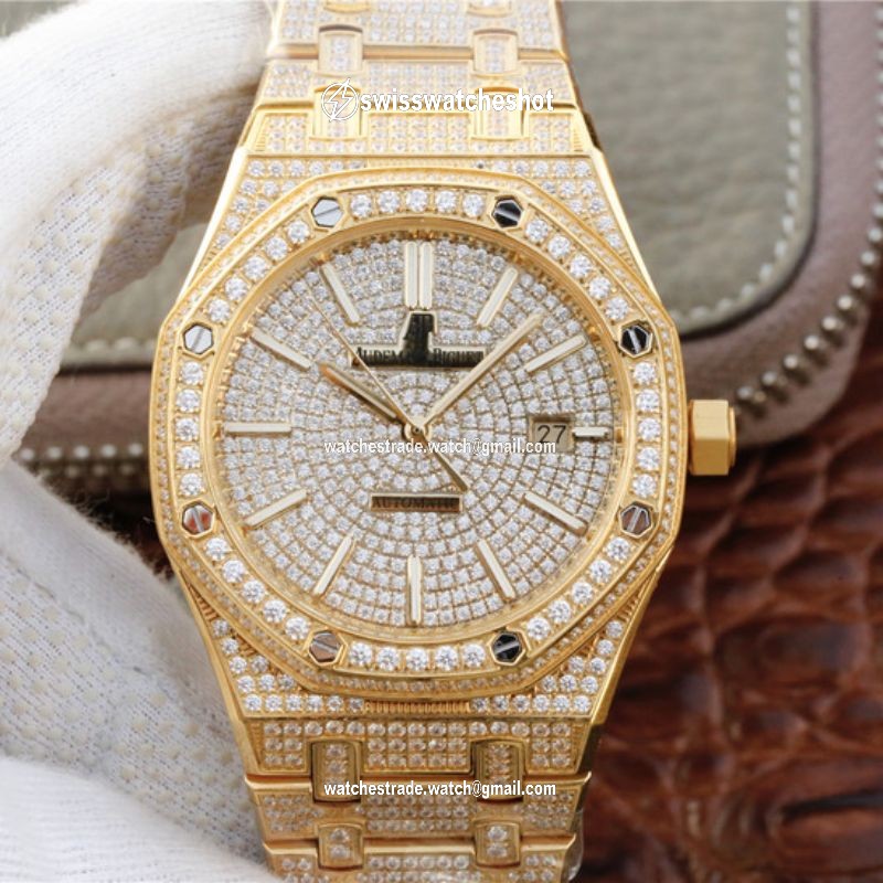 Audemars Piguet Royal Oak 15400.OR01 Diamonds Dial Audemars Piguet Royal Oak 15400.OR01 Diamonds Dial