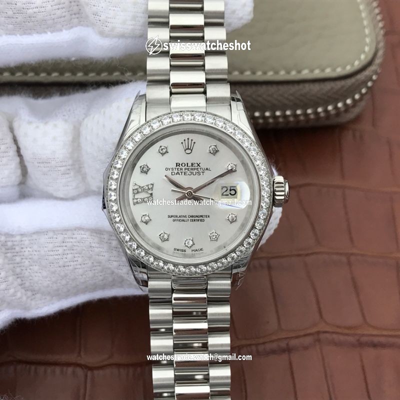 Rolex Lady Datejust 279136RBR 28mm Silver Dial Rolex Lady Datejust 279136RBR 28mm Silver Dial