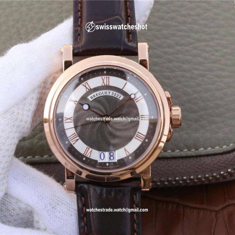 Breguet Marine Big Date 5817 5817BR/Z2/5V8 GF Factory Black Dial Breguet Marine Big Date 5817 5817BR/Z2/5V8 GF Factory Black Dial