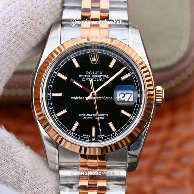 Rolex Datejust 36MM 126231 AR Factory Black Dial Rolex Datejust 36MM 126231 AR Factory Black Dial