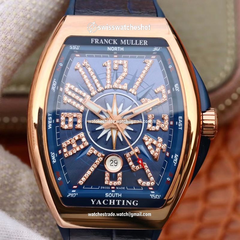 Franck Muller Vanguard V45 25th Anniversary Blue Dial Franck Muller Vanguard V45 25th Anniversary Blue Dial