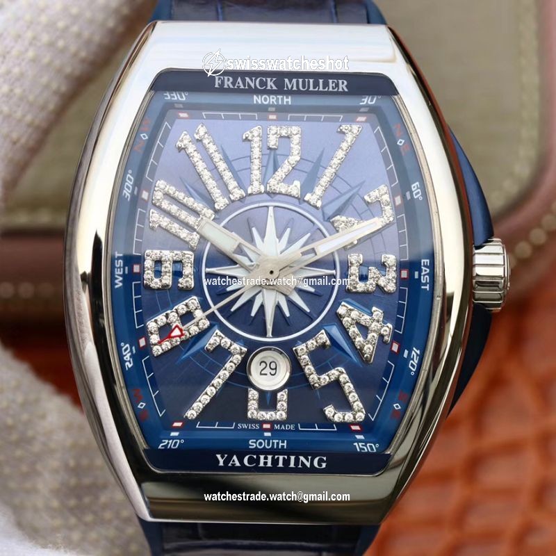 Franck Muller Vanguard V45 45MM Blue Dial Franck Muller Vanguard V45 45MM Blue Dial