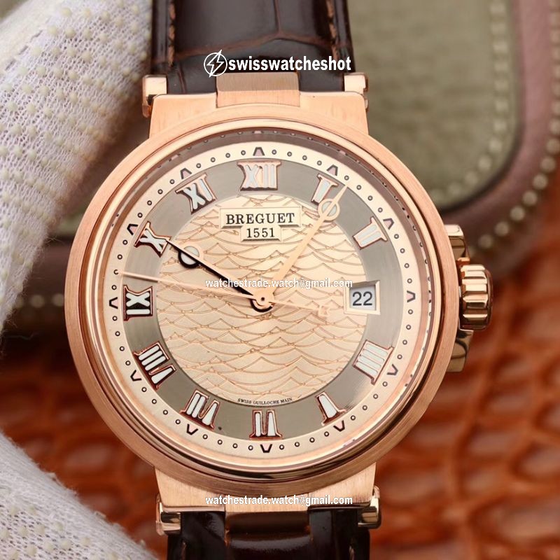 Breguet Marine 5517BB/Y2/9ZU V9 Factory Gold Dial Breguet Marine 5517BB/Y2/9ZU V9 Factory Gold Dial
