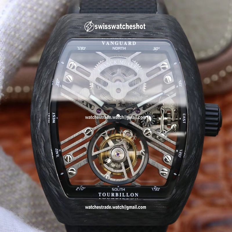 Franck Muller Vanguard Skeleton V45 T SQT Tourbillon Skeleton Dial Franck Muller Vanguard Skeleton V45 T SQT Tourbillon Skeleton Dial