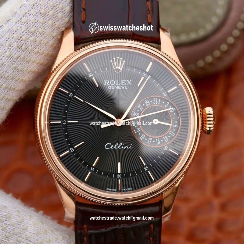 Rolex Celini Date 50515 MKS Factory 18K Rose Gold Case Rolex Celini Date 50515 MKS Factory 18K Rose Gold Case