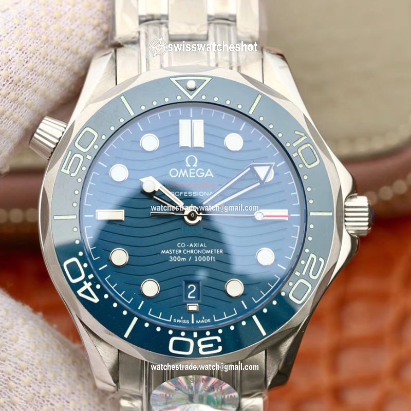 Omega Seamaster Diver 300m 210.30.42.20.03.001 VS Factory Blue Dial Omega Seamaster Diver 300m 210.30.42.20.03.001 VS Factory Blue Dial