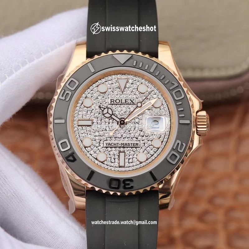 Rolex Yacht Master 116655 40mm Diamond Dial Rolex Yacht Master 116655 40mm Diamond Dial