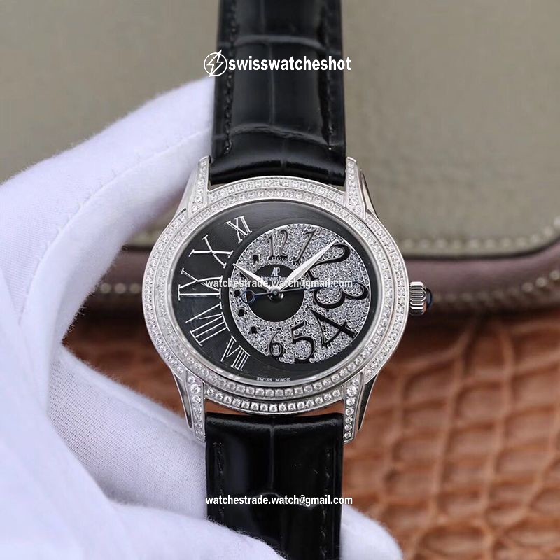 Audemars Piguet Millenary Lady 77302BC.ZZ.D001CR.01 Black Dial Audemars Piguet Millenary Lady 77302BC.ZZ.D001CR.01 Black Dial