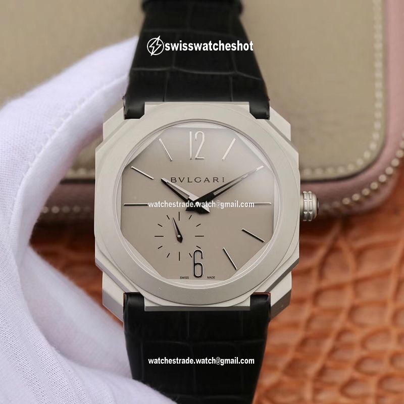 Bvlgari Octo Finissimo Extra Thin Automatic 103035 Gray Dial Bvlgari Octo Finissimo Extra Thin Automatic 103035 Gray Dial