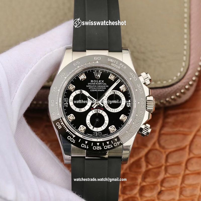 Rolex Daytona Cosmograph 116519 Noob Factory Black Dial Rolex Daytona Cosmograph 116519 Noob Factory Black Dial
