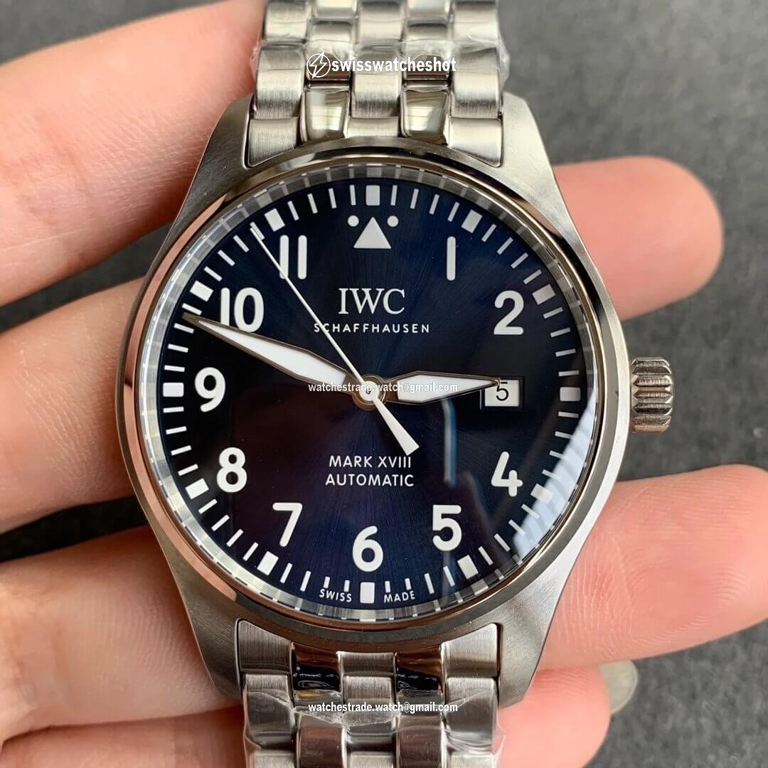 IWC Pilot IW327014 V7 Factory Blue Dial IWC Pilot IW327014 V7 Factory Blue Dial