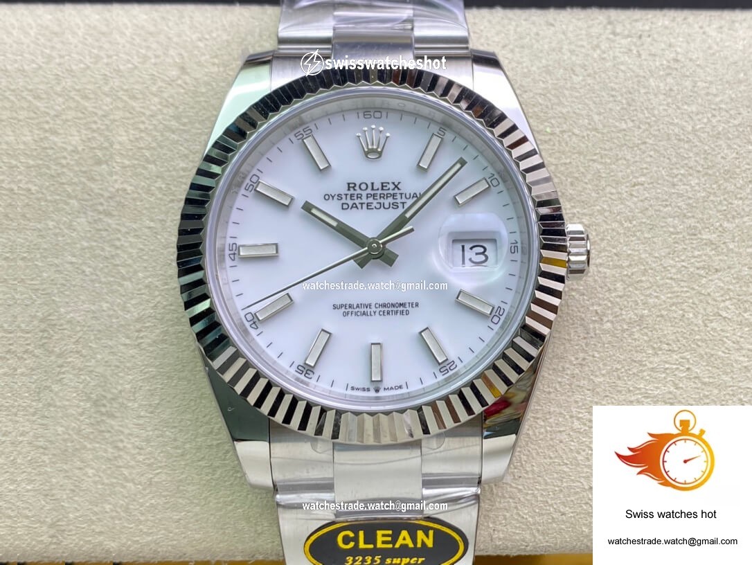 Rolex Datejust M126334-0009 Clean Factory White Dial 1