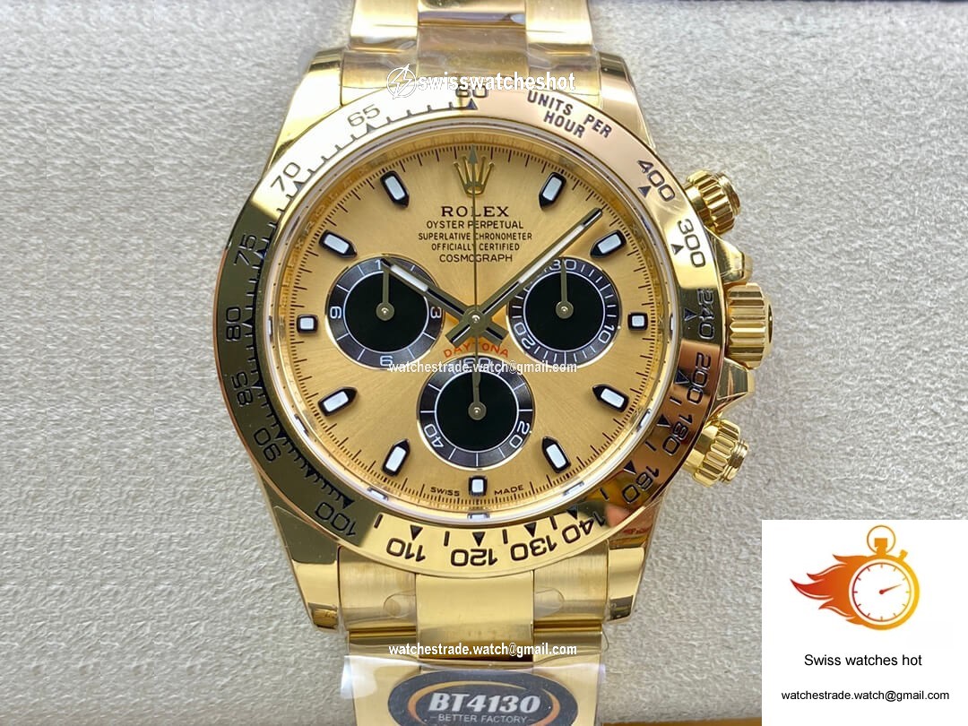 Rolex Daytona M116508-0014 BT Factory Yellow Gold 1