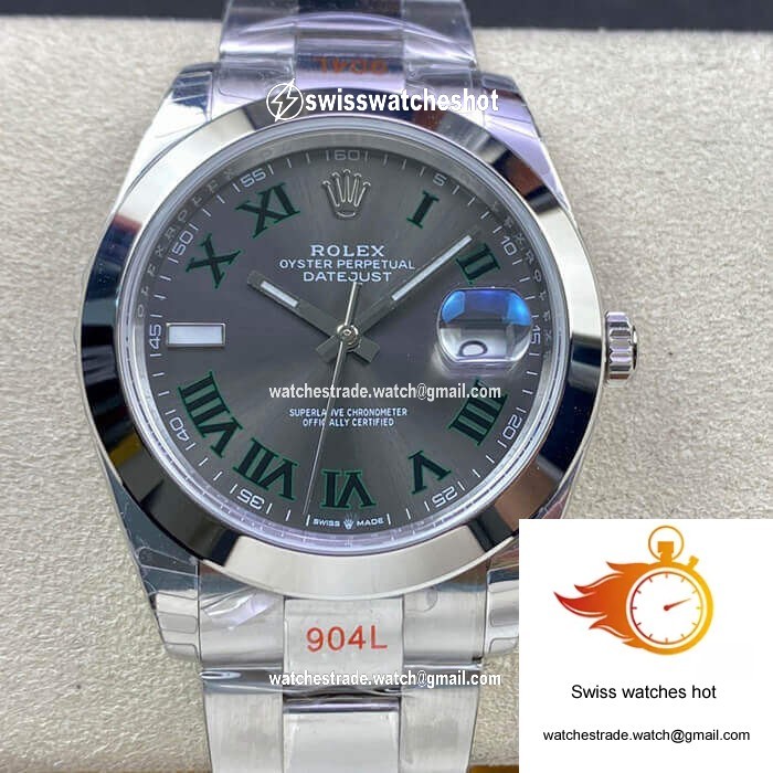 Rolex Datejust M126300-0013 EW Factory Dark Grey Dial 1