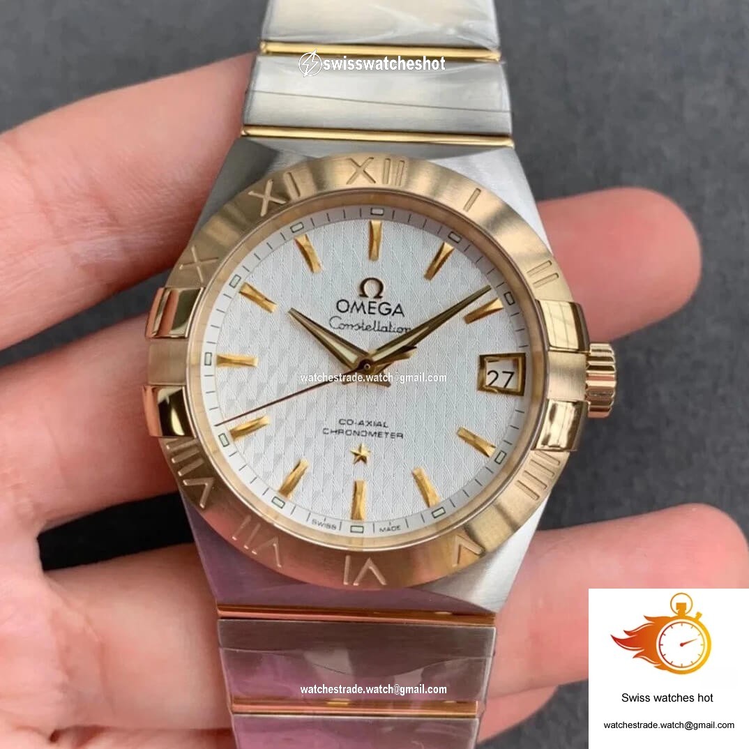 Omega Constellation 123.20.38.21.02.006 VS Factory Yellow Gold 1