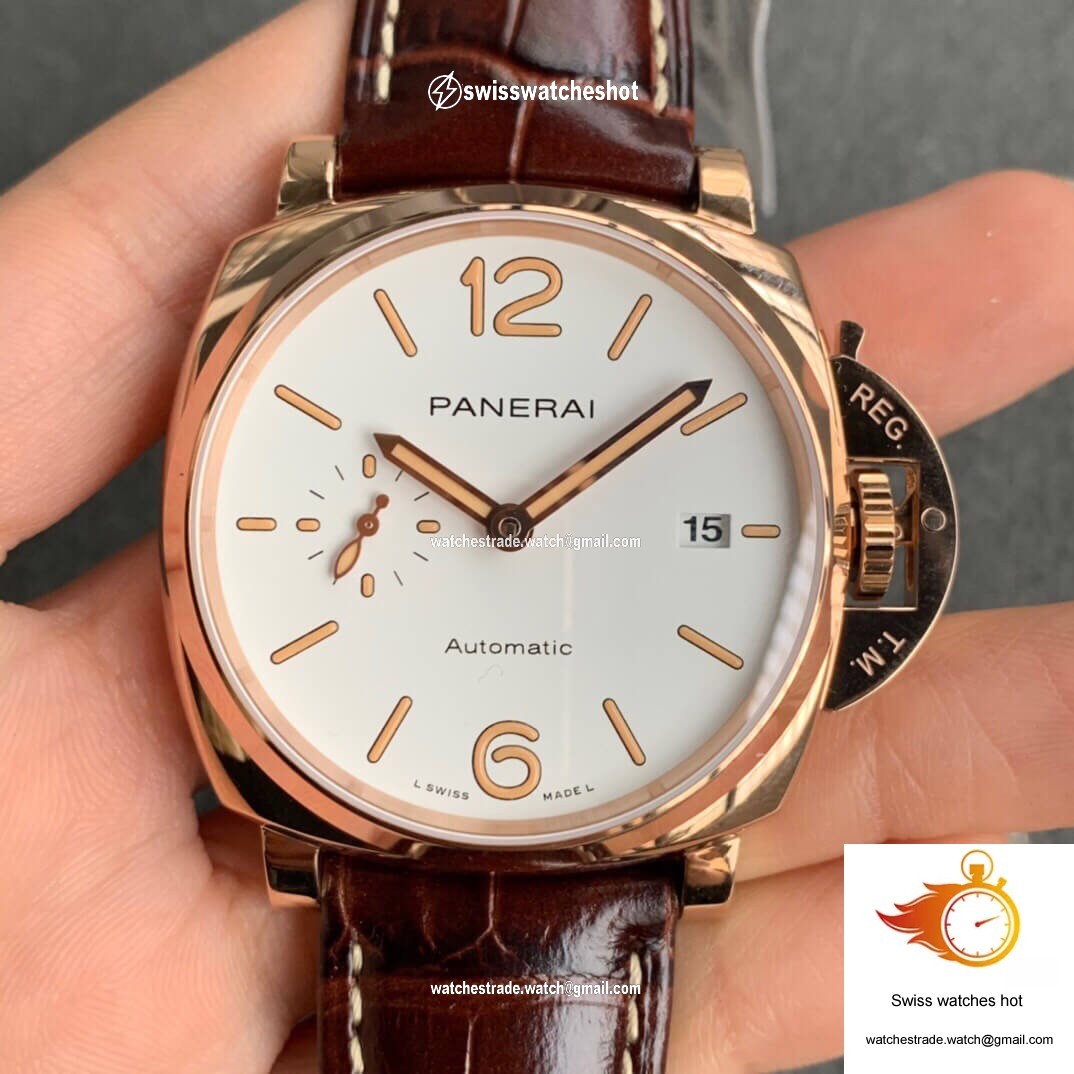 Panerai Luminor PAM01042 VS Factory White Dial 1