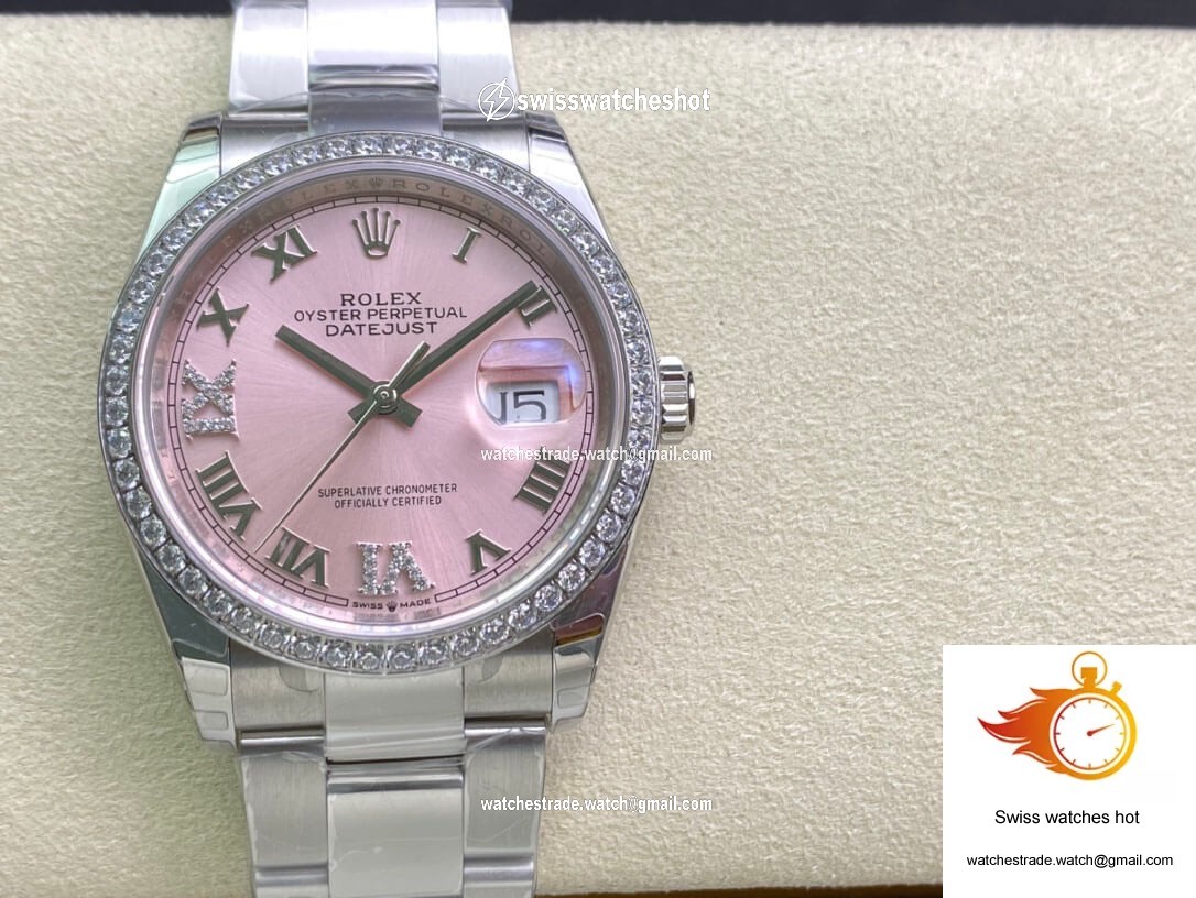 Rolex Datejust M126284RBR-0024 EW Factory Diamond-set Dial 1