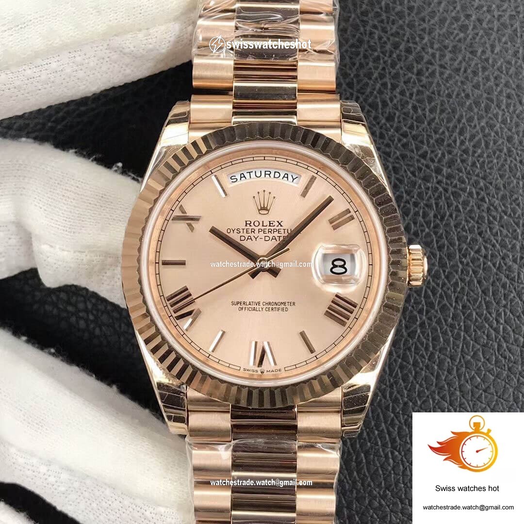 Rolex Day-Date M228238-0006 EW Factory Rose Gold 1